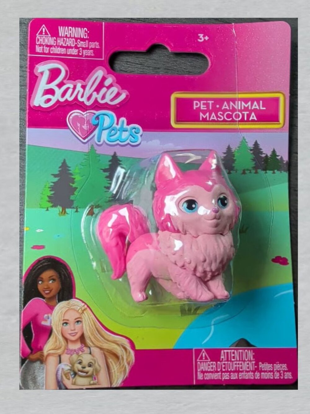 Barbie Pets Cat Mini Figure Measures 1.5 inches Tall